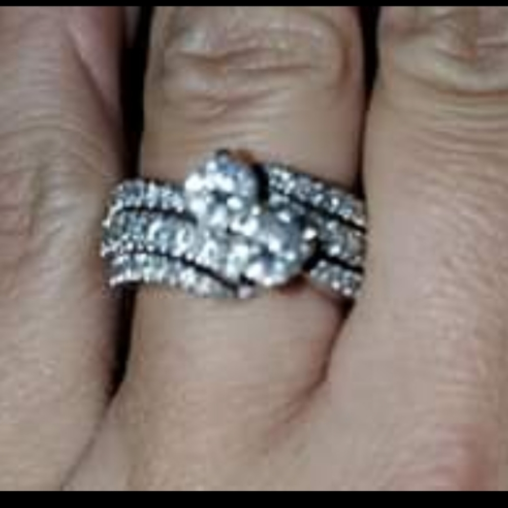 Wedding set 1.5ct